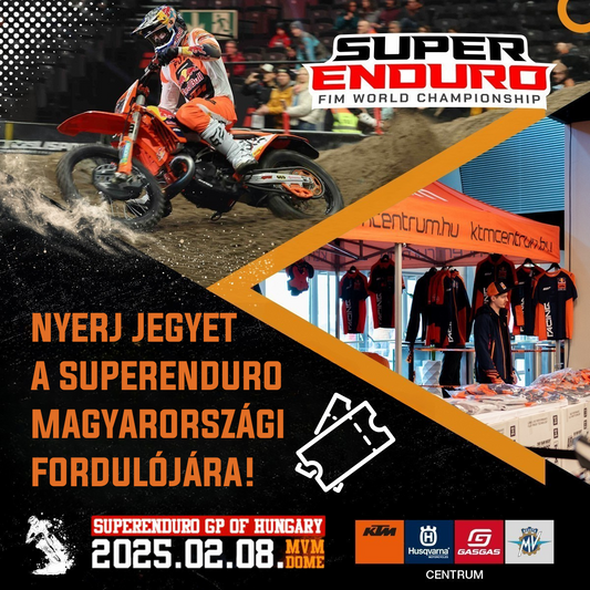 NYERJ JEGYET A SUPERENDURO-RA!