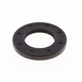 Oil Seal with Rubber Exterior 27x47x5,5/6 mm in FKM with one Seal-lip, one Dust Lip and Spring-0