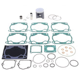 Top End Piston Kit: Cast 2-Stroke Piston Ø 66,36 mm + Top End Gasket Kit-0