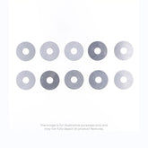 Suspension Shims, Internal Diameter 16 x 25 x 0.3 mm, Set 10 pcs-0