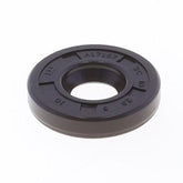 Oil Seal with Rubber Exterior 10x25x5 mm in FKM with one Seal-lip and Spring-0