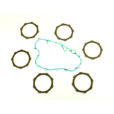 Friction Plates Kit with Clutch Cover Gasket-0