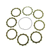 Friction Plates Kit with Clutch Cover Gasket-0