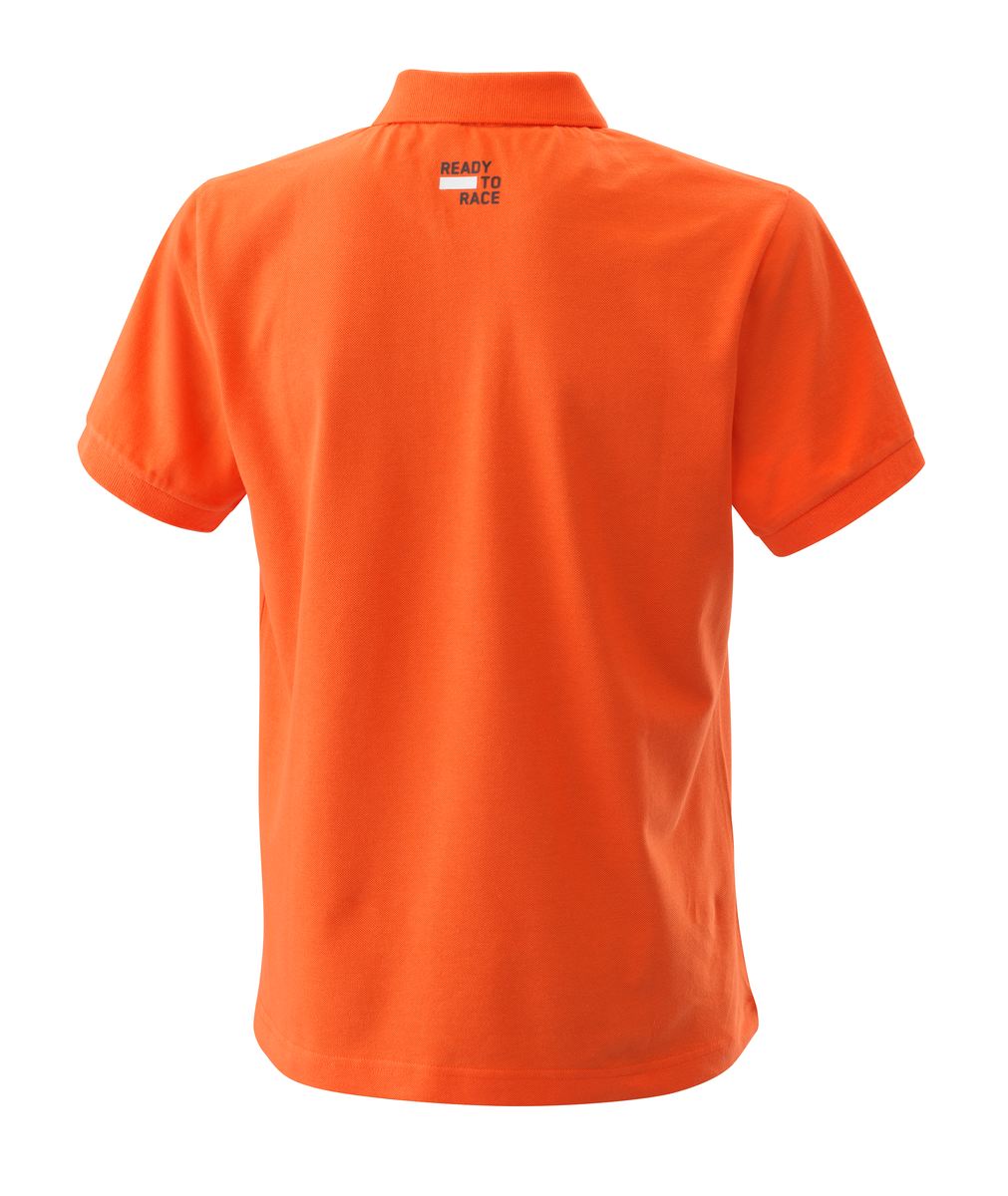 PURE RACING POLO ORANGE-1