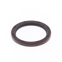 Oil Seal with Rubber Exterior 45x58x6 mm in Viton with one Seal-lip in PTFE and Spring-0