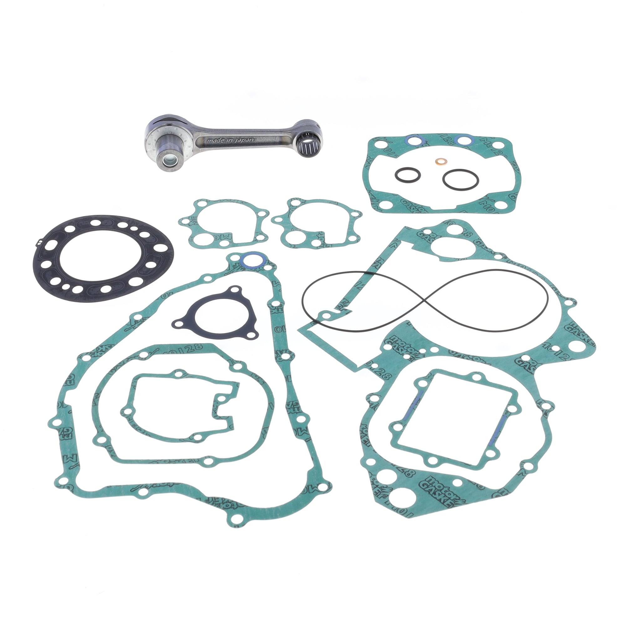 Connecting rod kit with engine gasket kit-0
