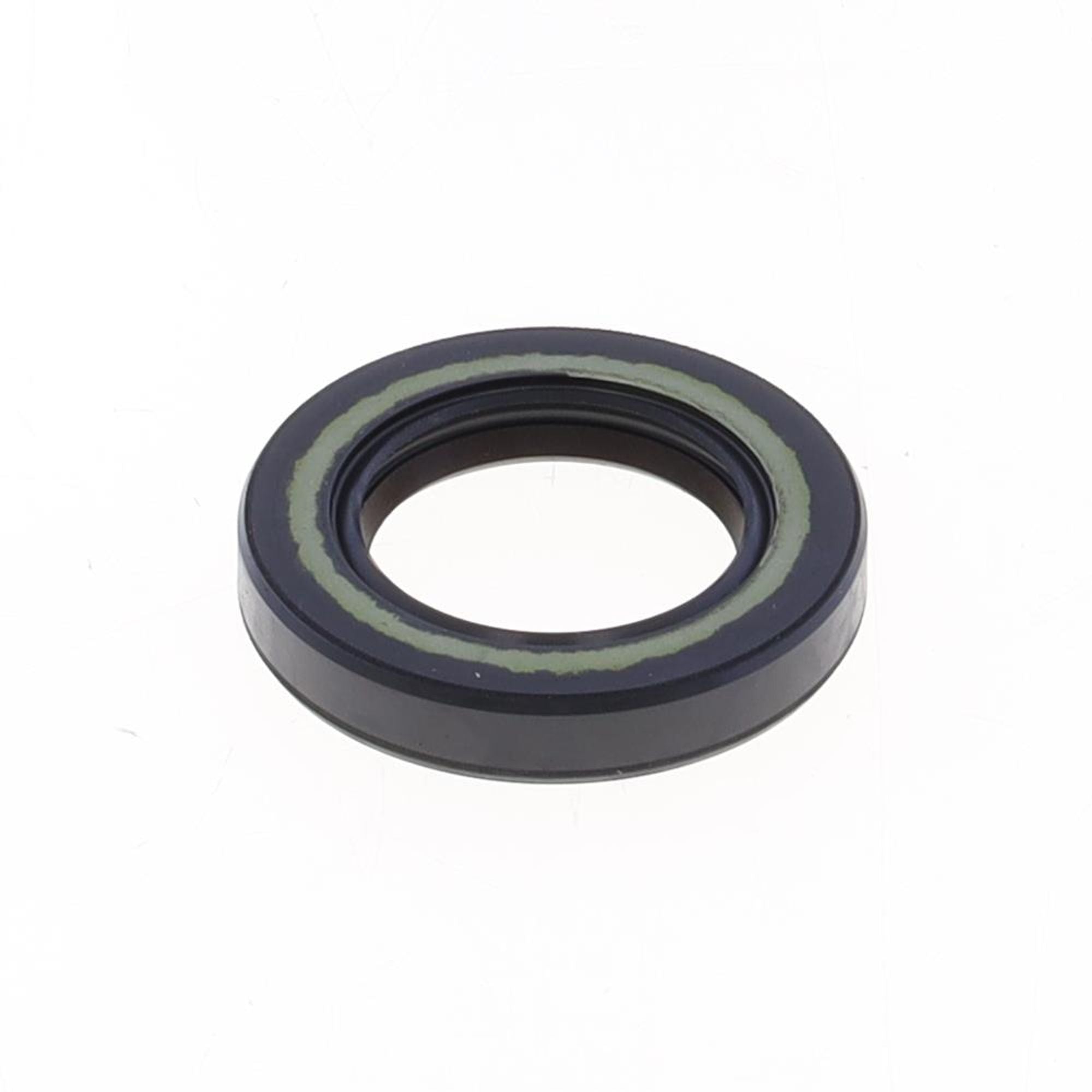 Oil Seal with Rubber Exterior 25x40x7 mm in PTFE with one Teflon Seal-lip, one Dust Lip and Spring-0
