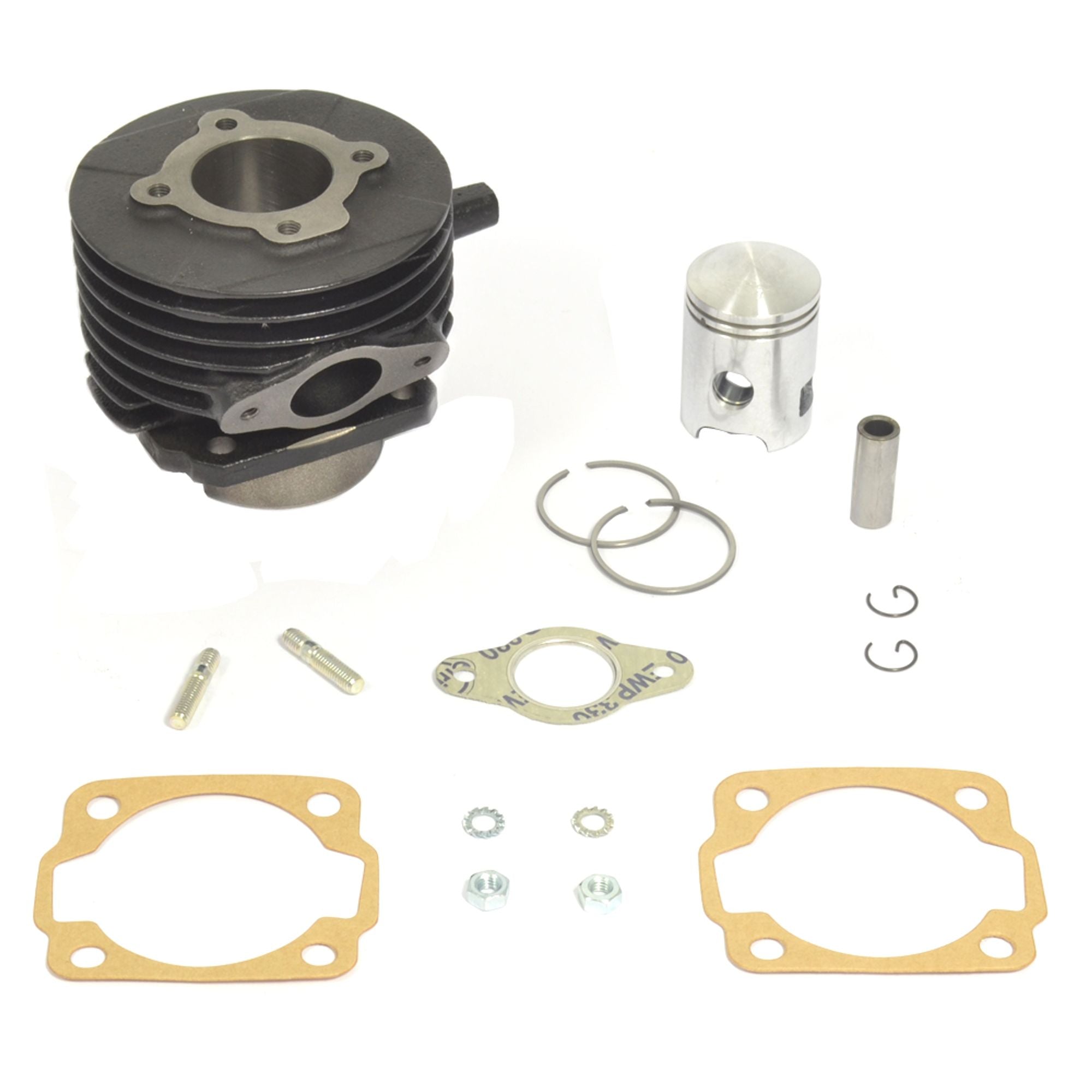 Standard Bore Cylinder Kit Ø 38,4 mm, 50 cc, Cast Iron-0