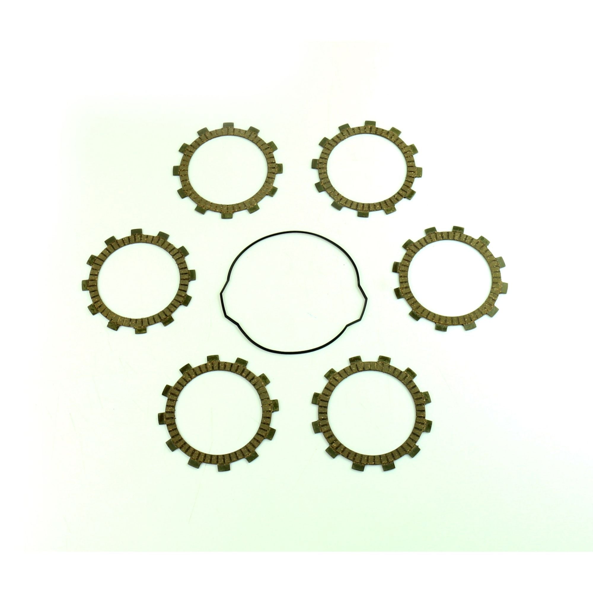 Friction Plates Kit with Clutch Cover Gasket-0