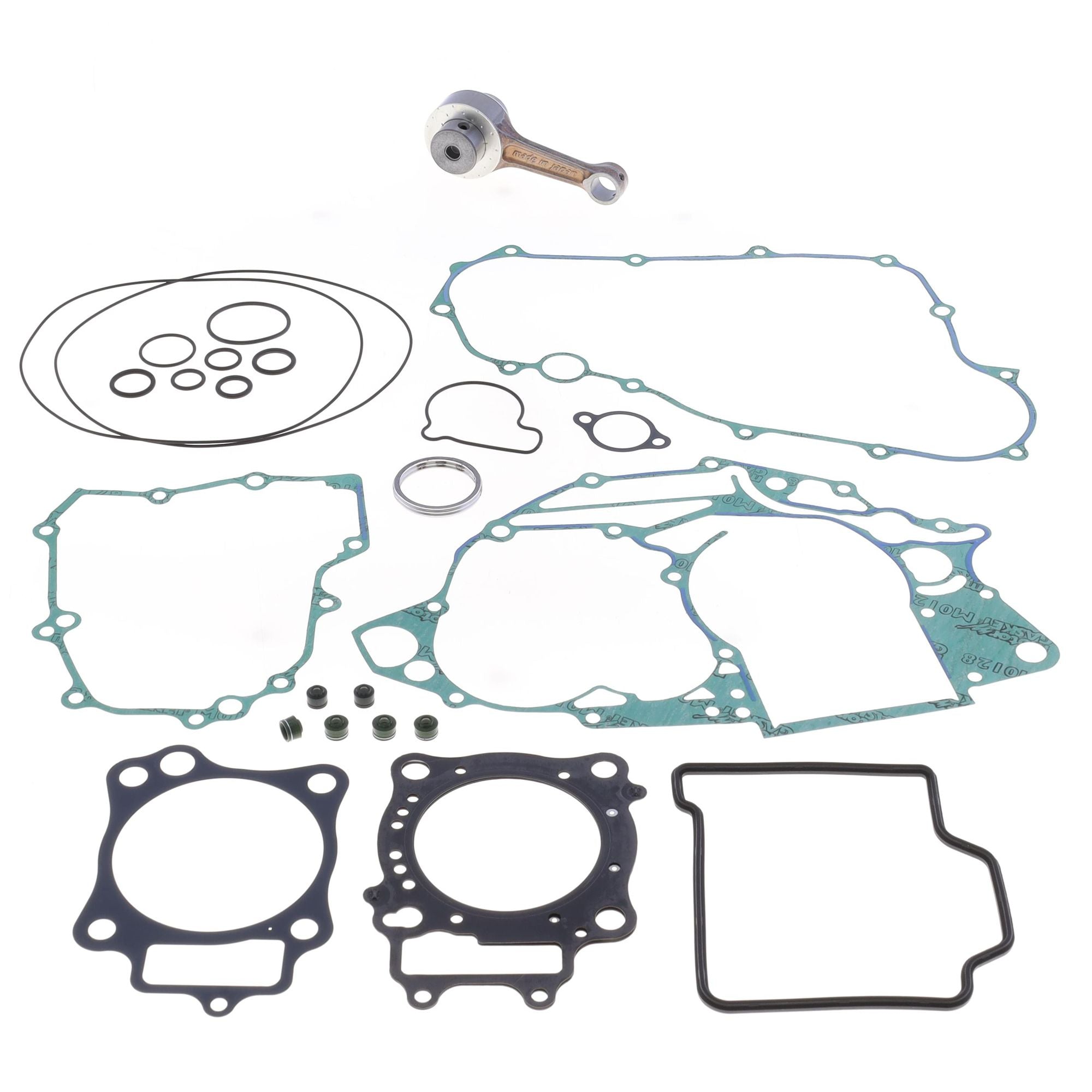 Connecting rod kit with engine gasket kit-0