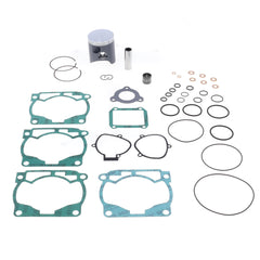 Top End Piston Kit: Cast 2-Stroke Piston Ø 66,36 mm + Top End Gasket Kit-0