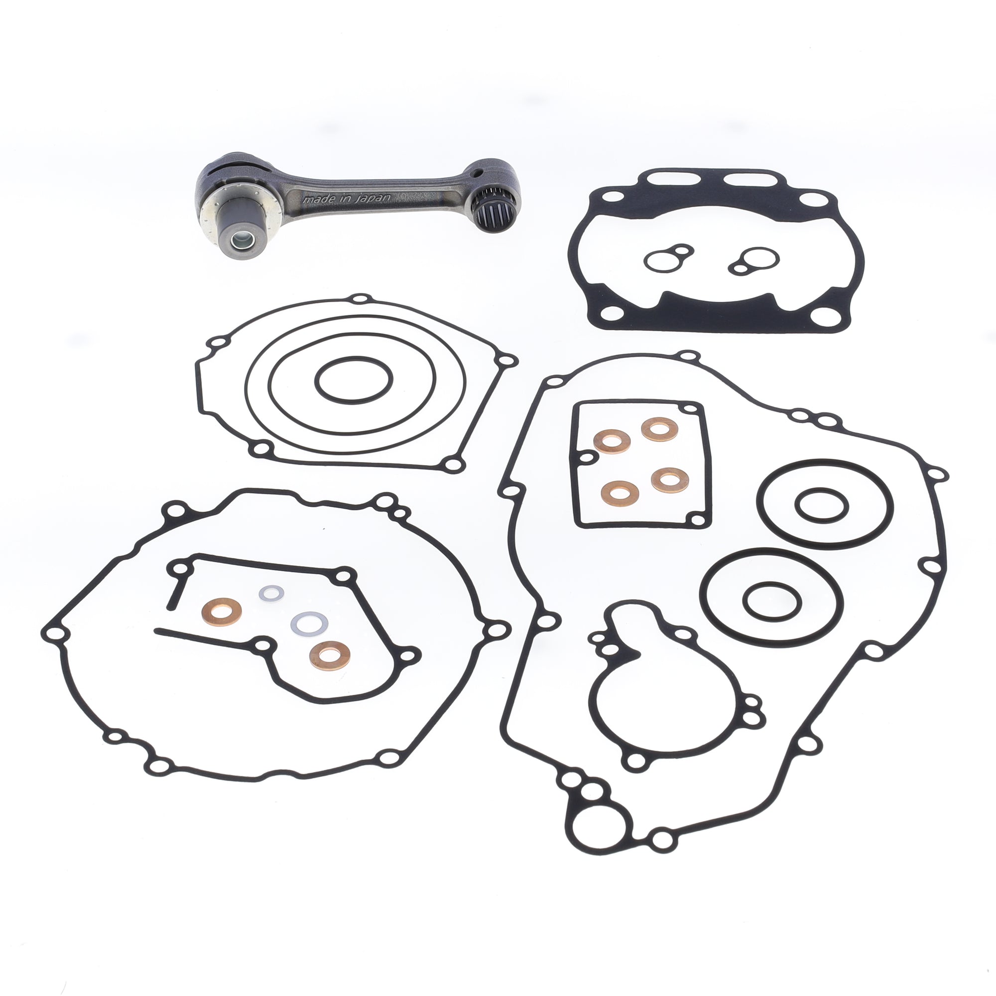 Connecting rod kit with engine gasket kit-0