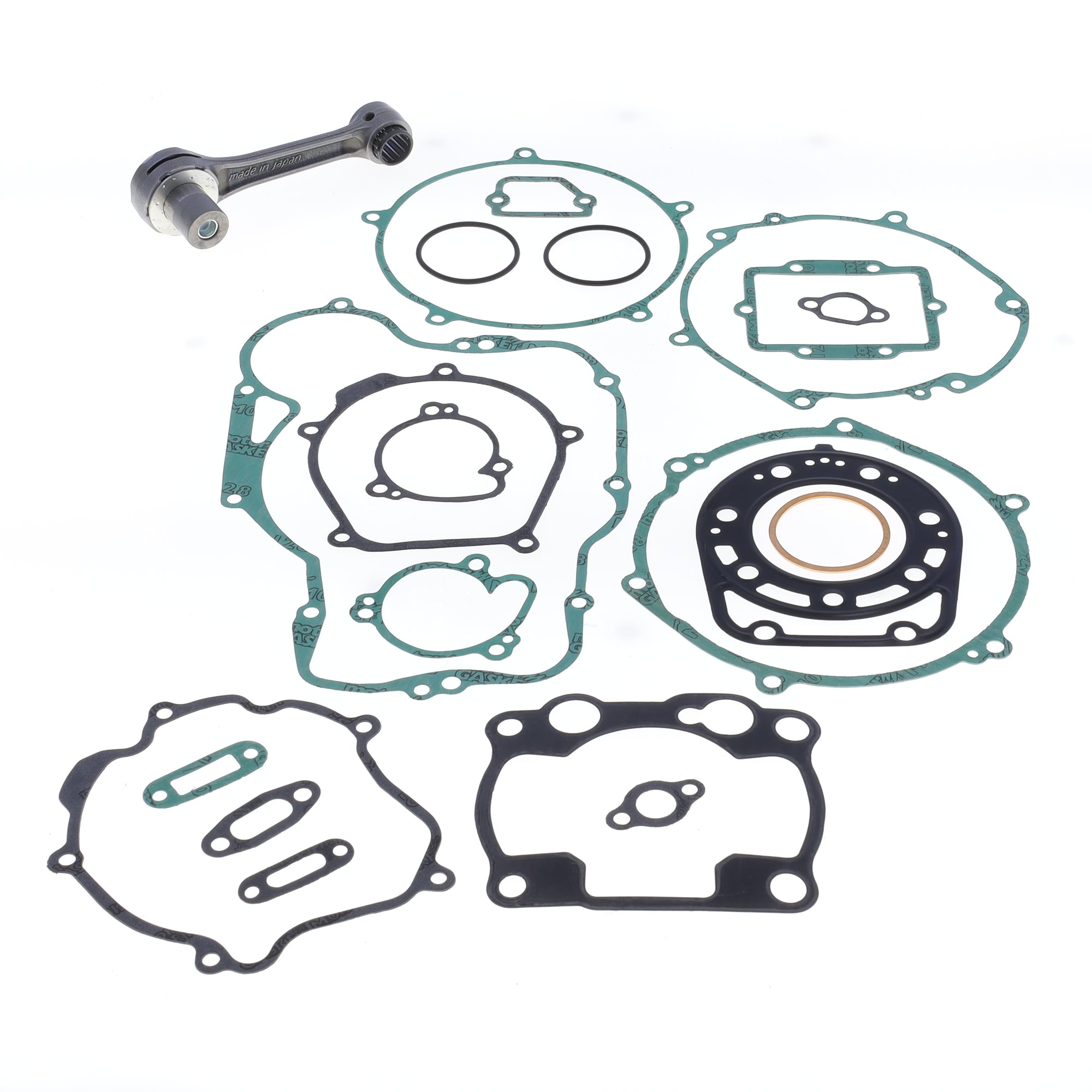 Connecting rod kit with engine gasket kit-0