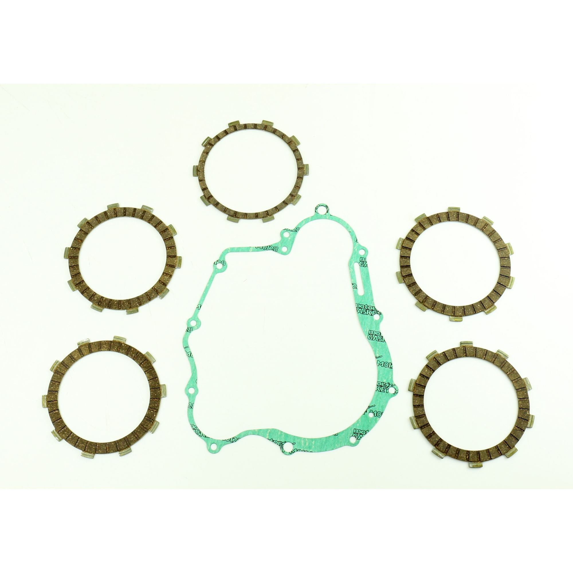 Friction Plates Kit with Clutch Cover Gasket-0
