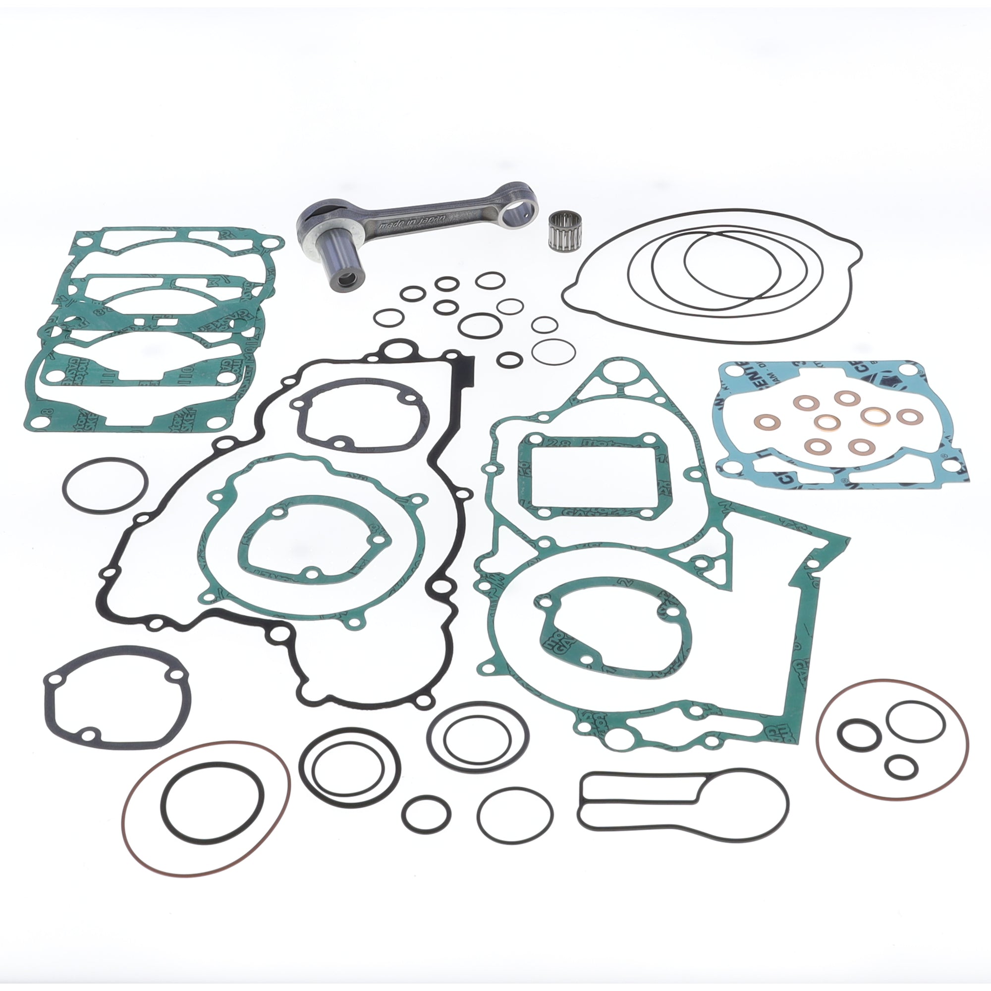 Connecting rod kit with engine gasket kit-0