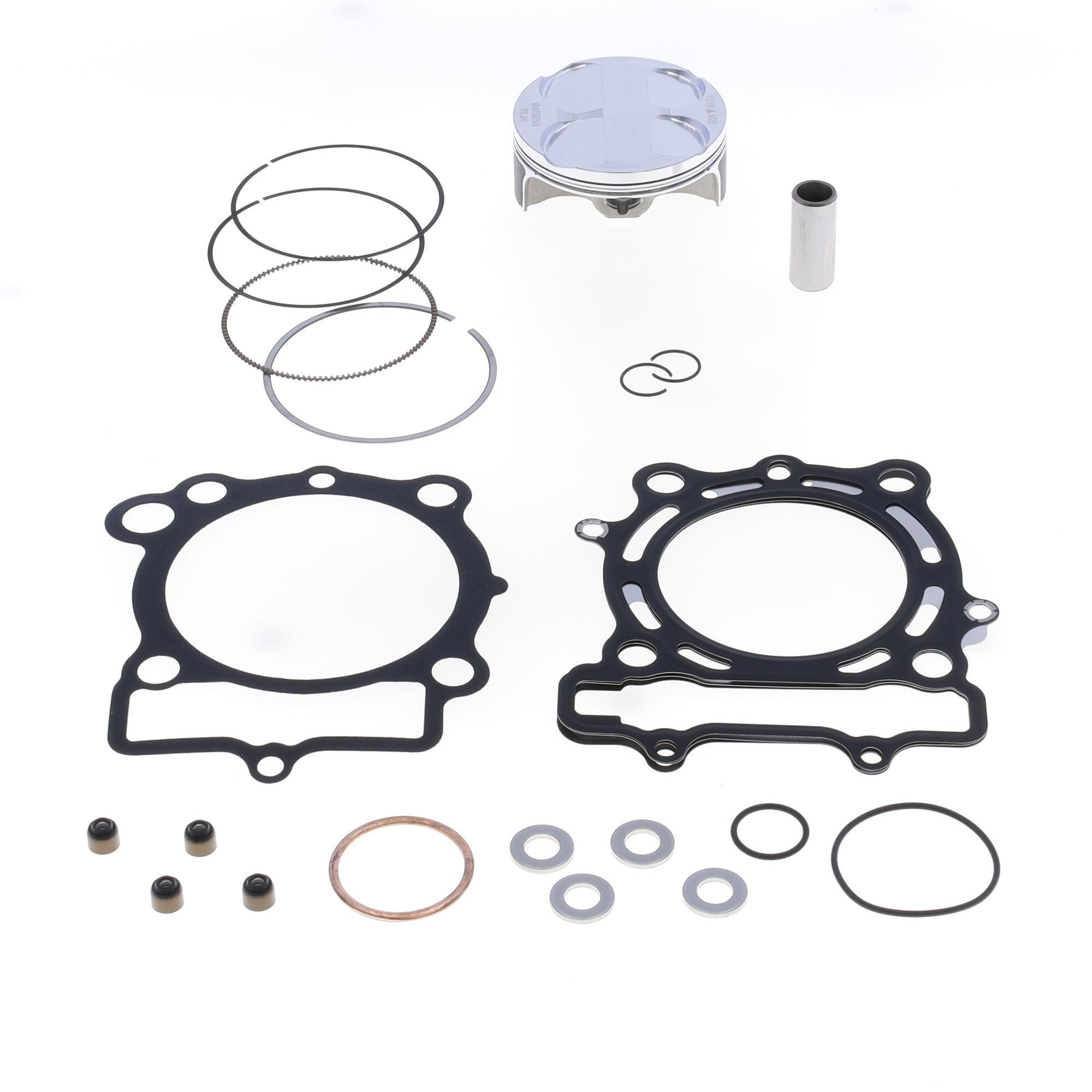 Top End Piston Kit: Forged 4-Stroke Piston Ø 76,97 mm + Top End Gasket Kit-0