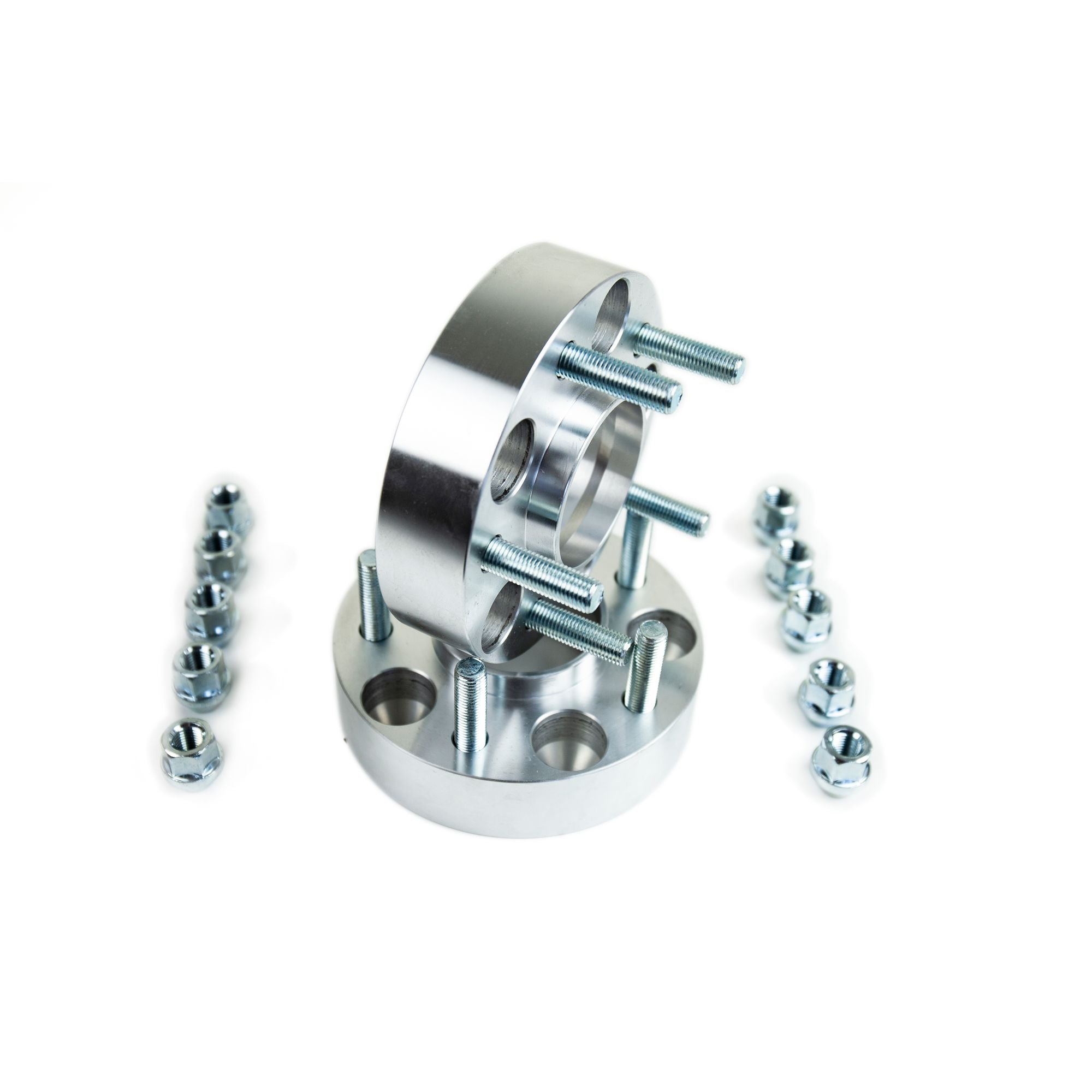 Wheel Spacers with Double Bolts with Pre-Installed Stud Bolts & Nuts 5x165x116 th. 35 mm-0