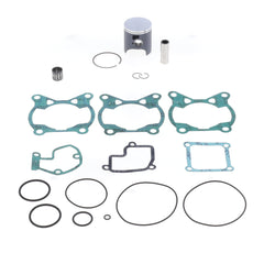 Top End Piston Kit: Cast 2-Stroke Piston Ø 46,96 mm + Top End Gasket Kit-0