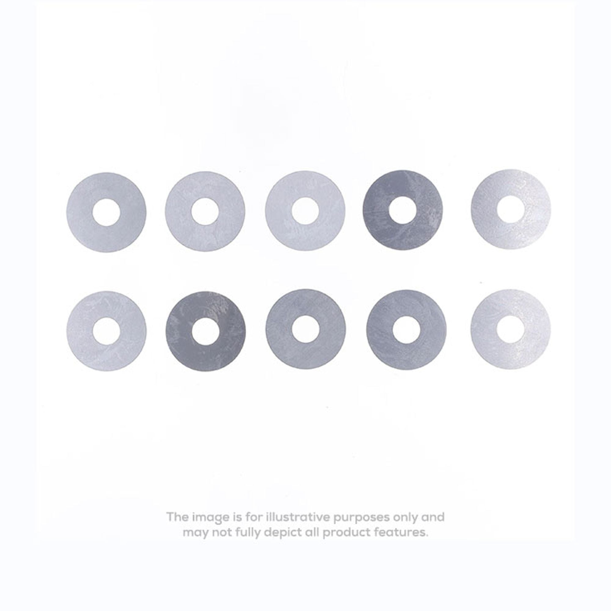 Suspension Shims, Internal Diameter 12 x 24 x 0.1 mm, Set 10 pcs-0