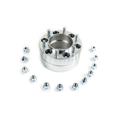 Wheel Spacers with Double Bolts with Pre-Installed Stud Bolts & Nuts F150 6x135x87.1 th. 50 mm-0