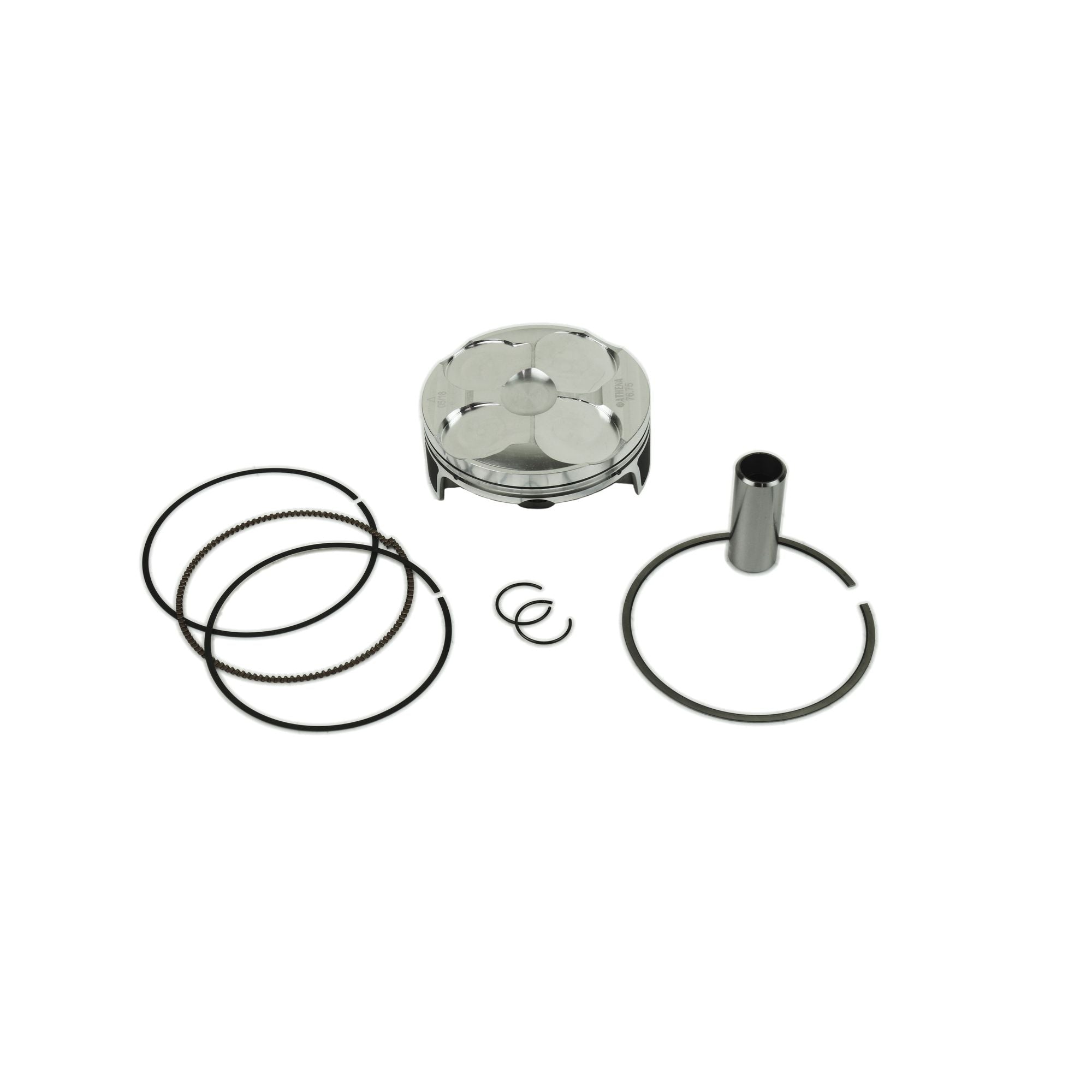 4T Forged Piston Ø 76,77 mm for Athena and OE Cylinder-0