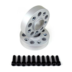 Wheel Spacers with Double Bolts with Socket Head Screw & Pre-Installed Steel Bush 5x120x74 th. 25 mm-1