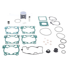 Top End Piston Kit: Cast 2-Stroke Piston Ø 53,97 mm + Top End Gasket Kit-0