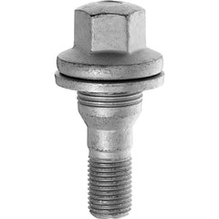 Flat Seat Lug Bolt for wheel spacers M12x1.25x40 SW17-0