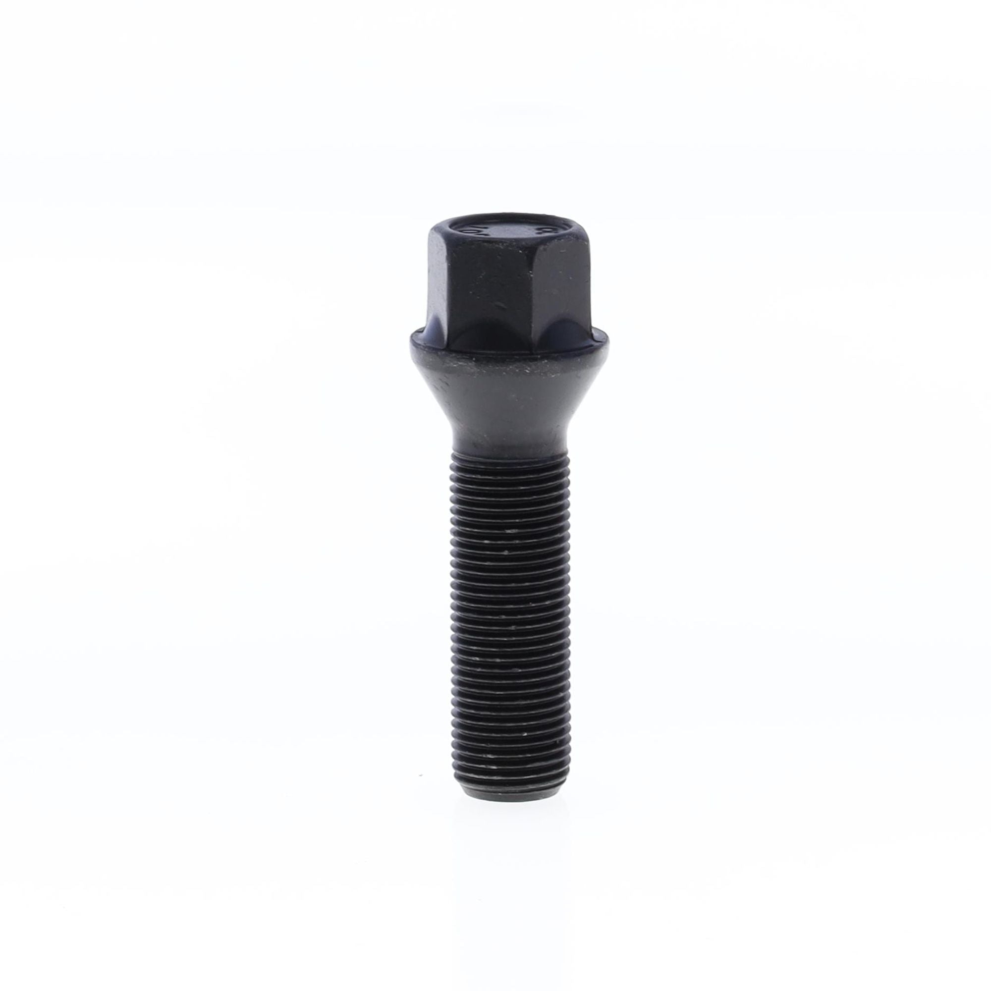 Cone Seat Lug Bolt for wheel spacers M14x1.25x43 SW17 with Black Galvanisation-0