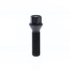 Cone Seat Lug Bolt for wheel spacers M14x1.25x43 SW17 with Black Galvanisation-0