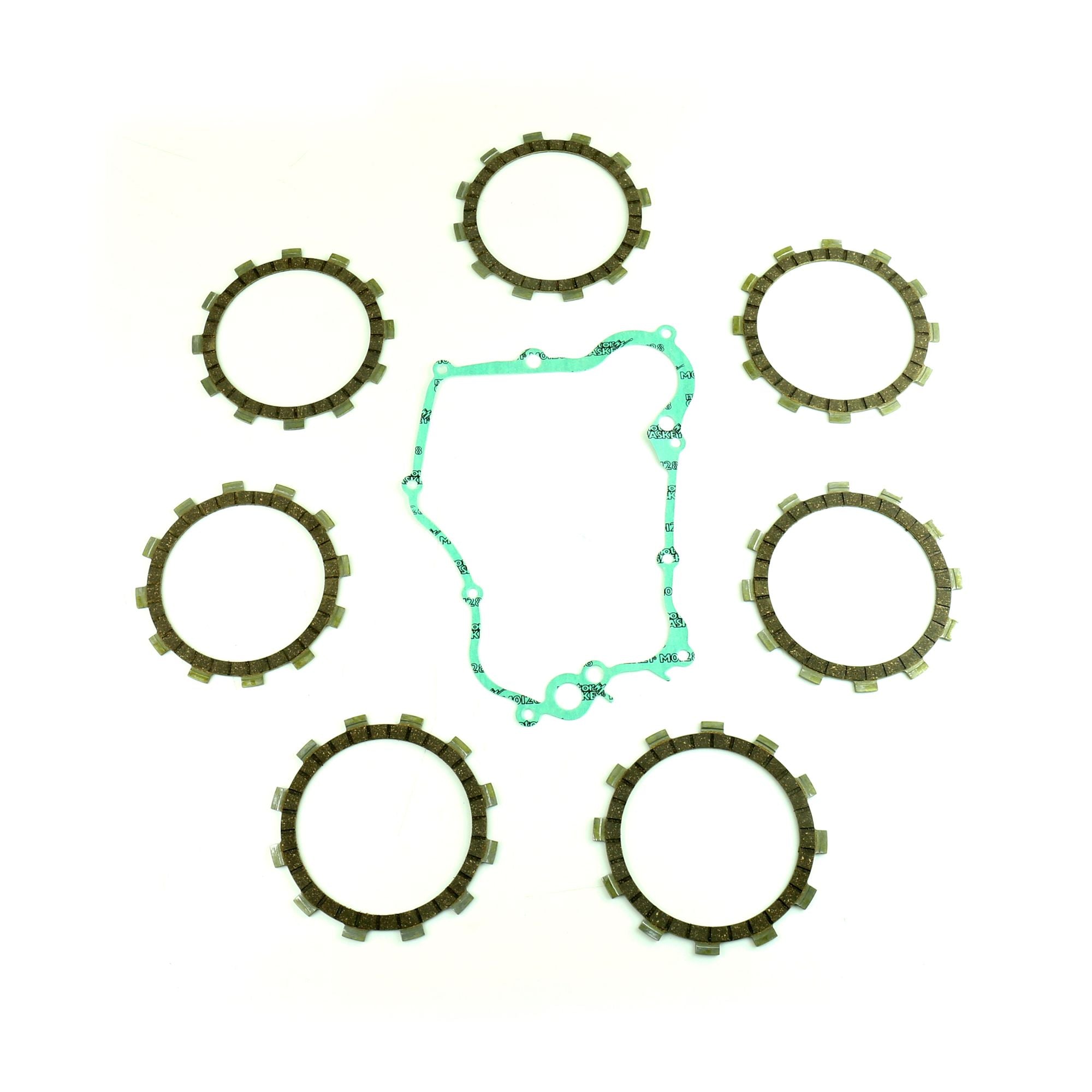 Friction Plates Kit with Clutch Cover Gasket-0