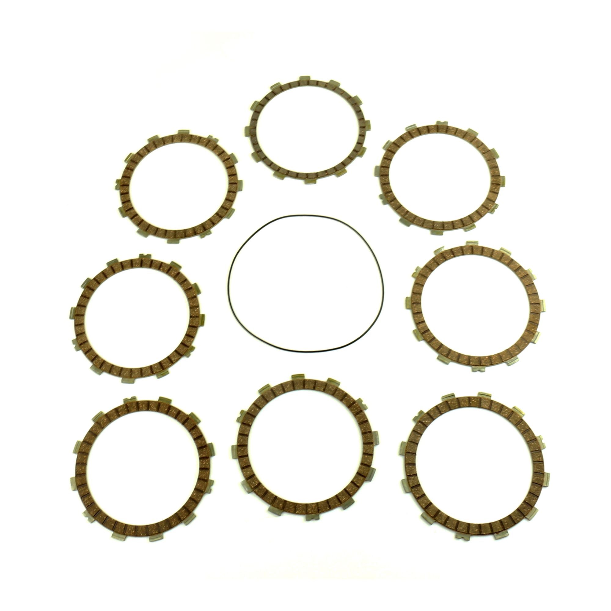 Friction Plates Kit with Clutch Cover Gasket-0