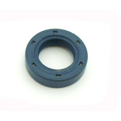 Oil Seal with Rubber Exterior 17x28x7 mm in NBR with one Seal-lip, one Dust Lip and Spring-0