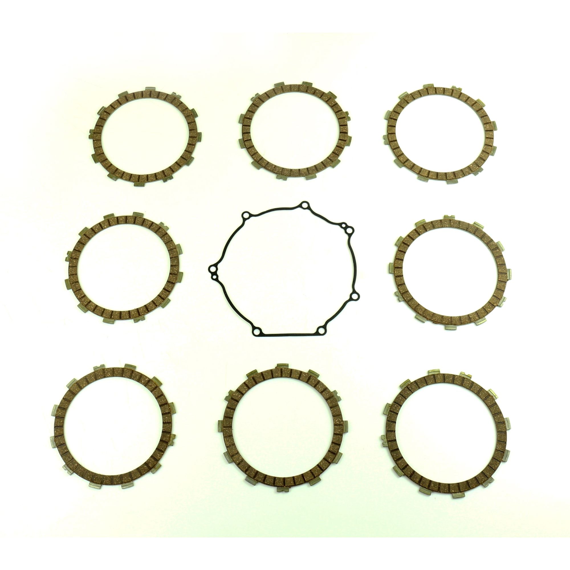 Friction Plates Kit with Clutch Cover Gasket-0