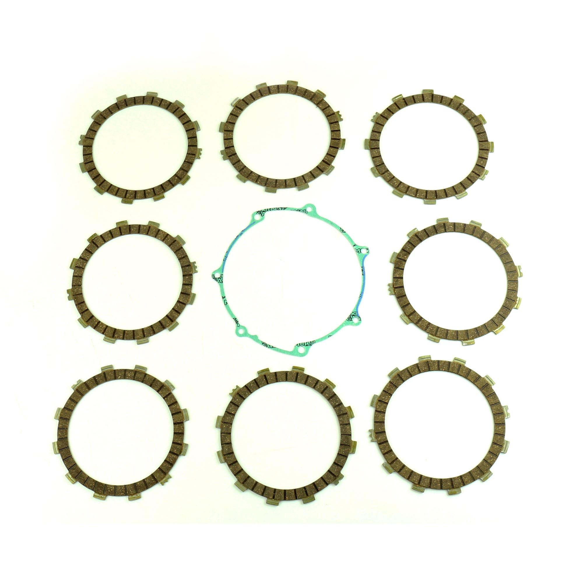 Friction Plates Kit with Clutch Cover Gasket-0