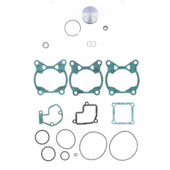 Top End Piston Kit: Cast 2-Stroke Piston Ø 46,94 mm + Top End Gasket Kit-1