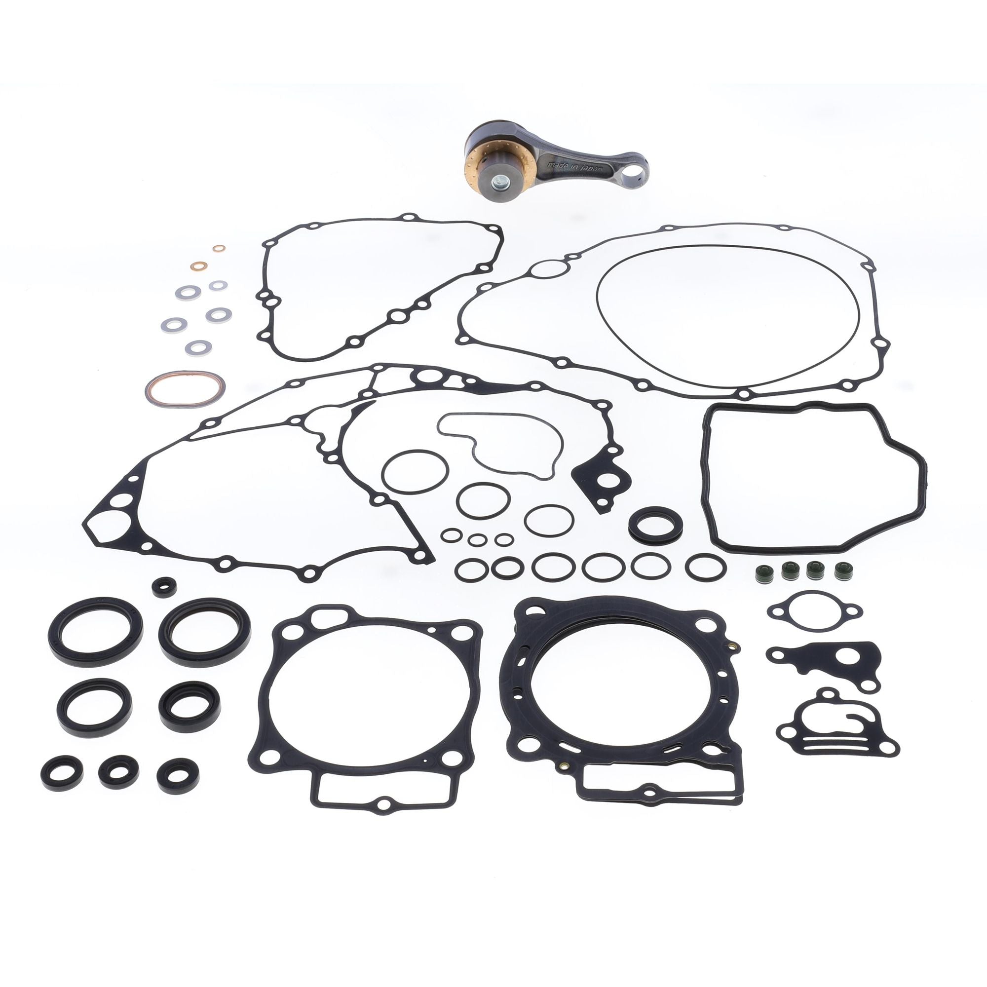 Connecting rod kit with engine gasket kit-0