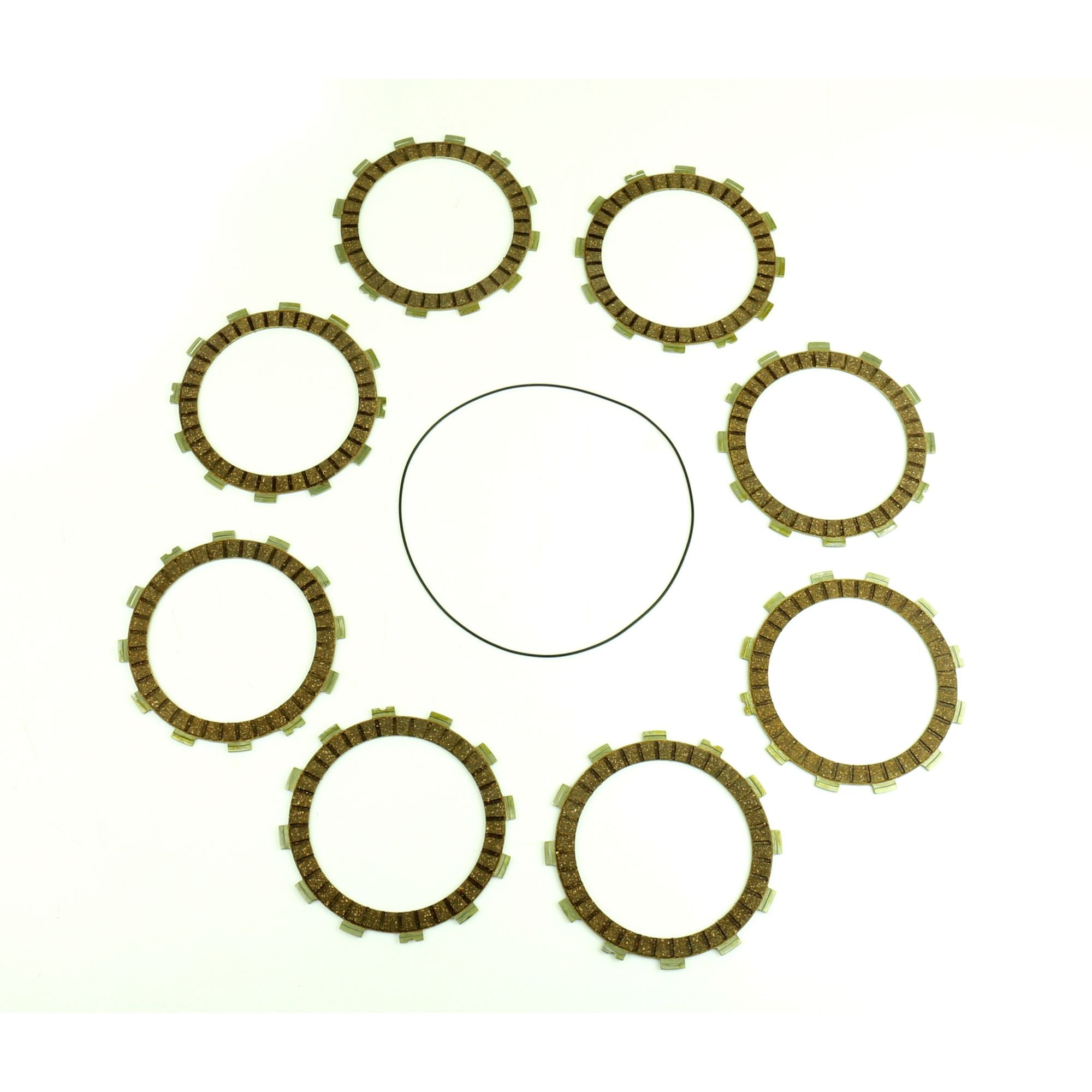 Friction Plates Kit with Clutch Cover Gasket-0