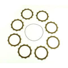 Friction Plates Kit with Clutch Cover Gasket-0