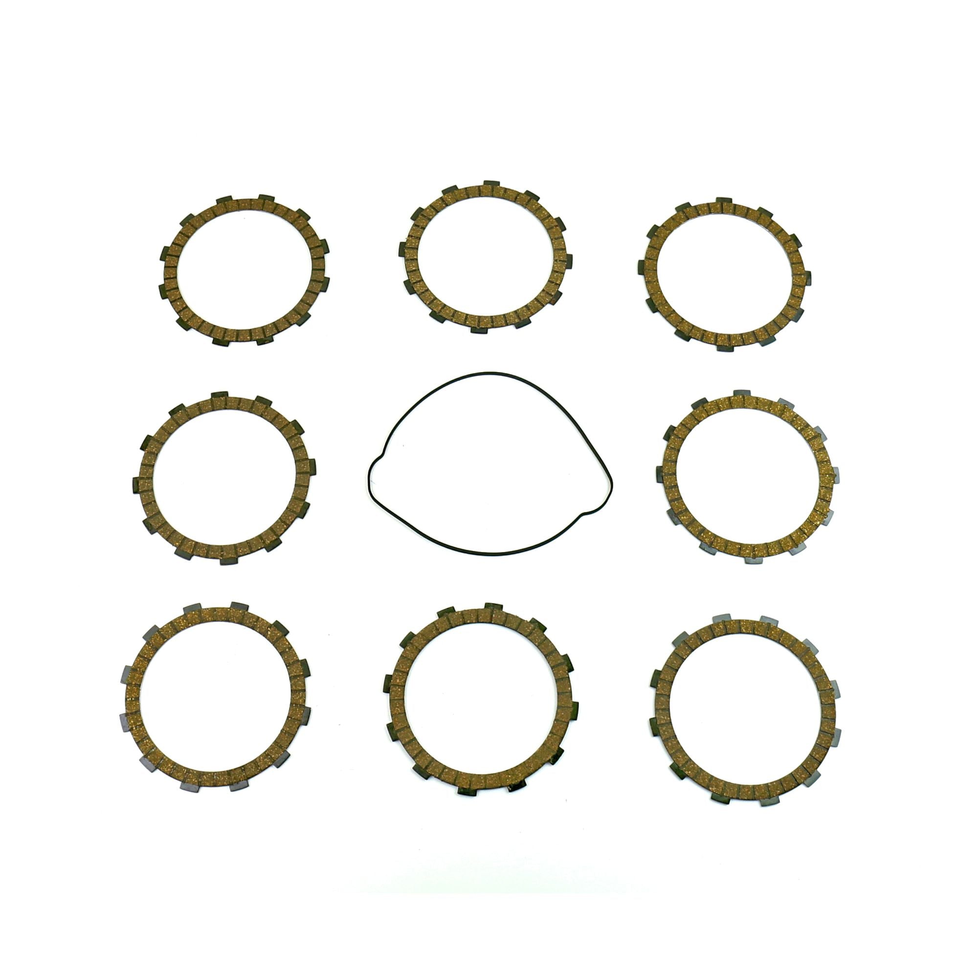 Friction Plates Kit with Clutch Cover Gasket-0