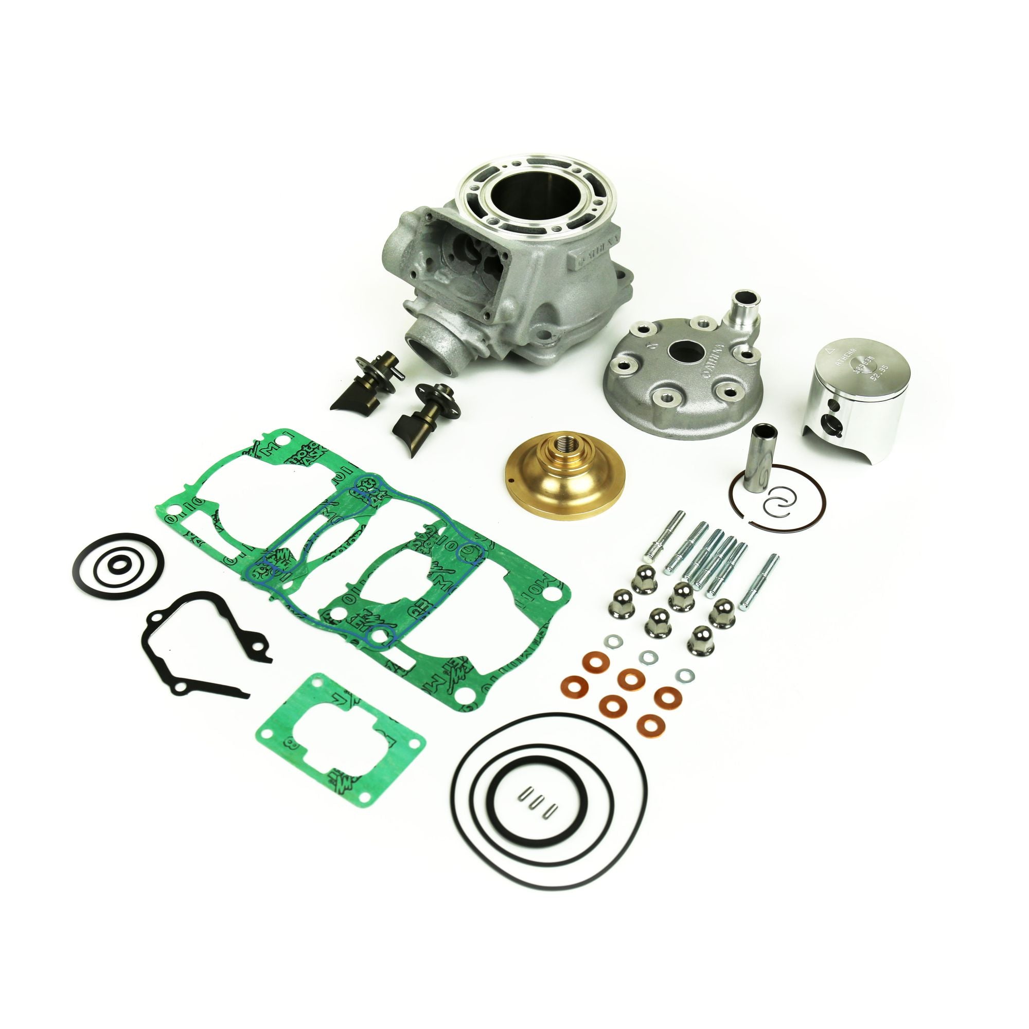 Big Bore Cylinder Kit Ø 53 mm, 106 cc with Exhaust Valve Kit and Modular Head-0