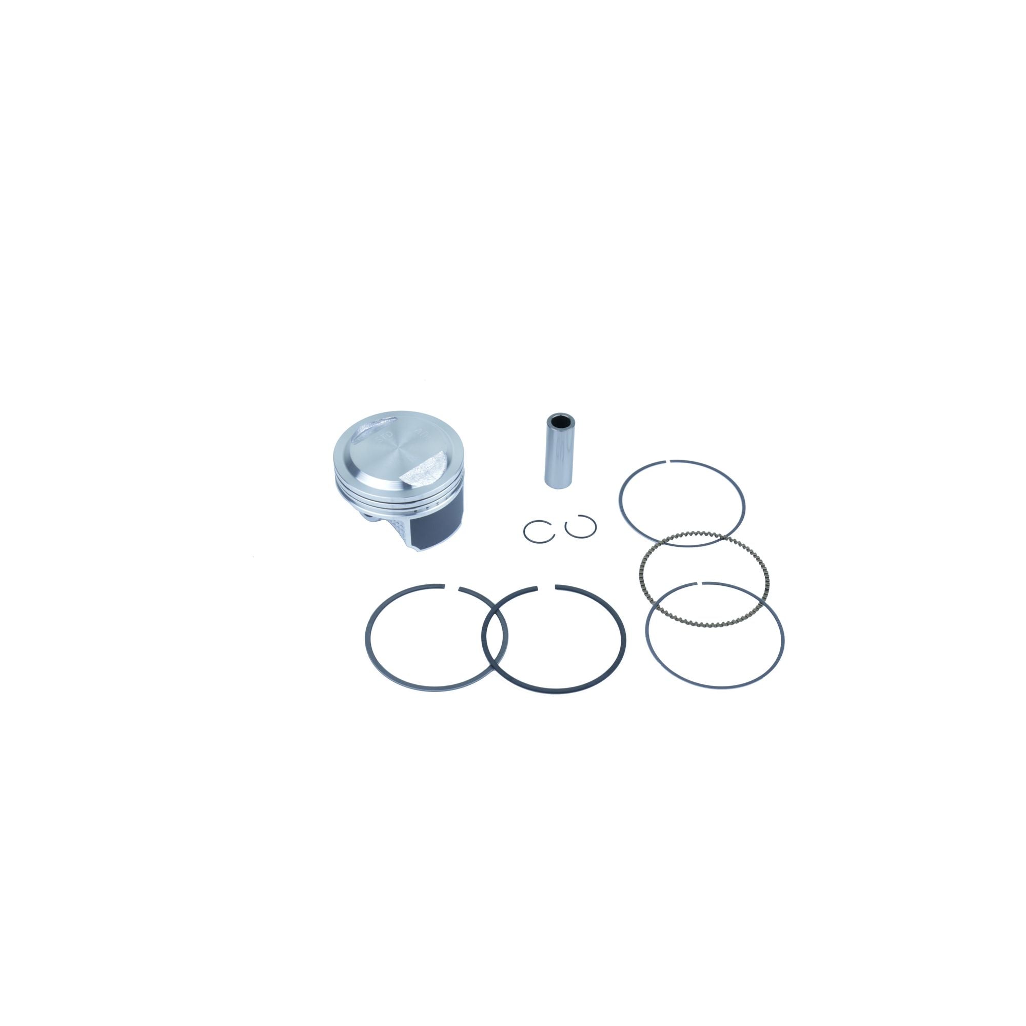 4T Cast Piston Ø 67,25 mm + Gasket Kit for Athena Big Bore Cylinder Kit-0