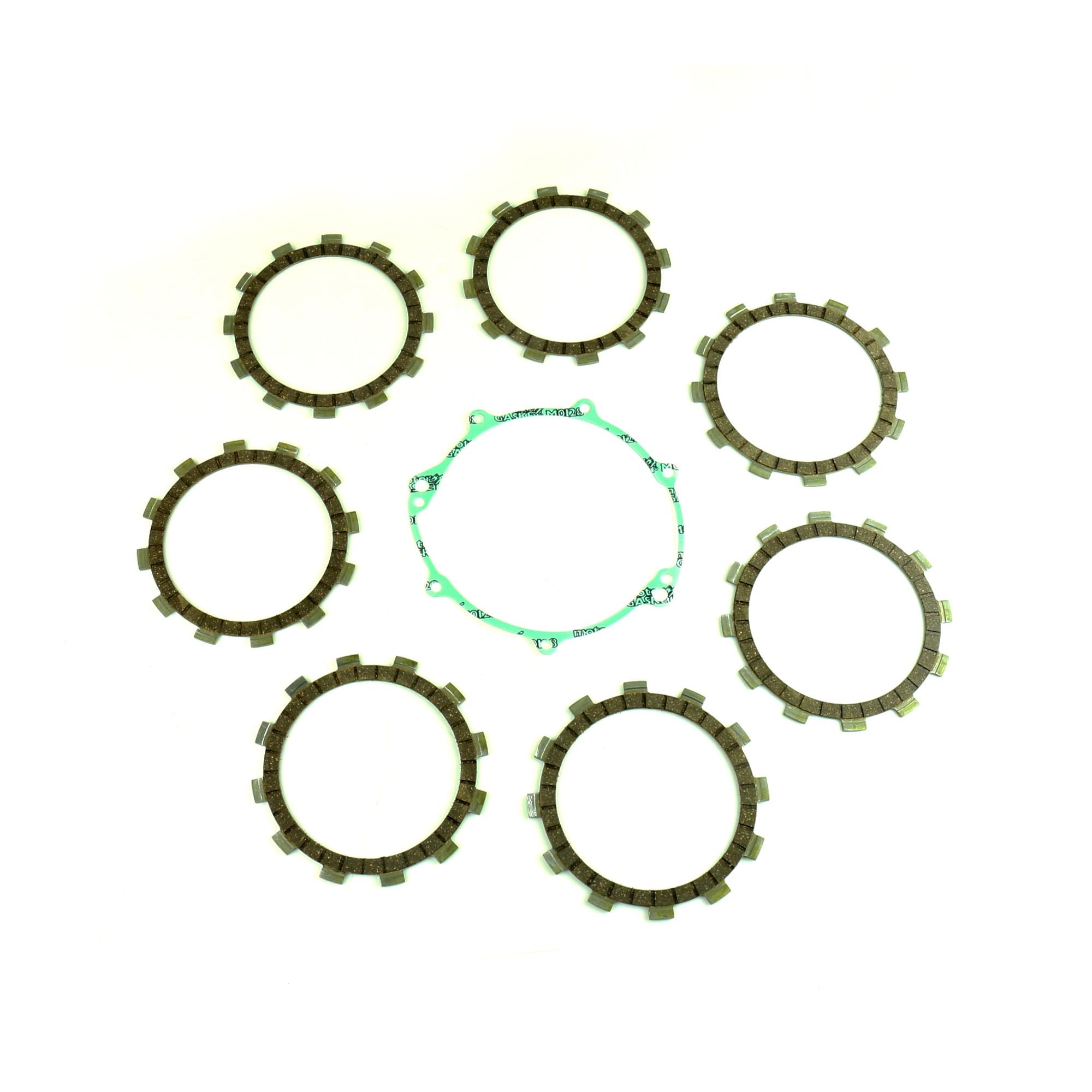 Friction Plates Kit with Clutch Cover Gasket-0
