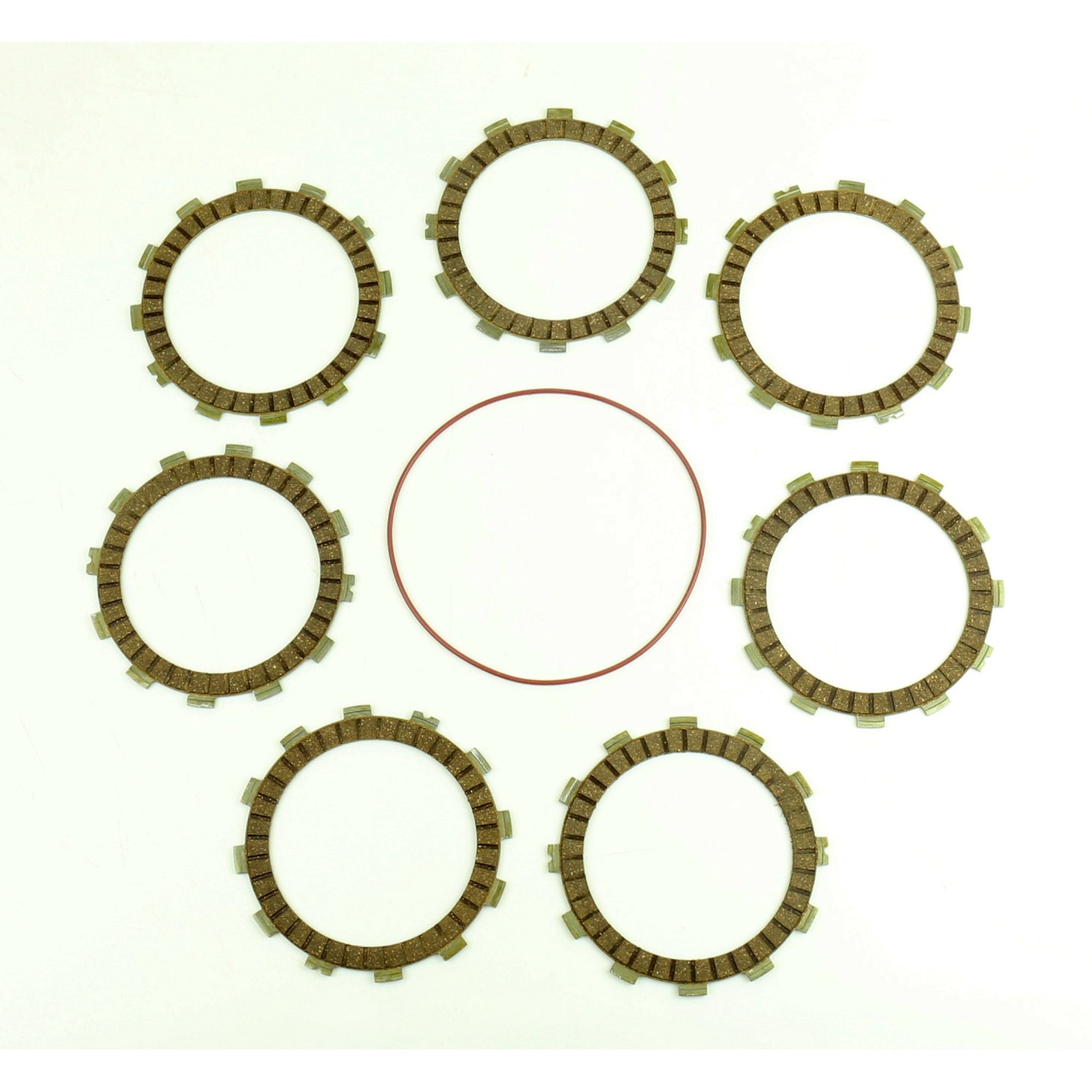 Friction Plates Kit with Clutch Cover Gasket-0