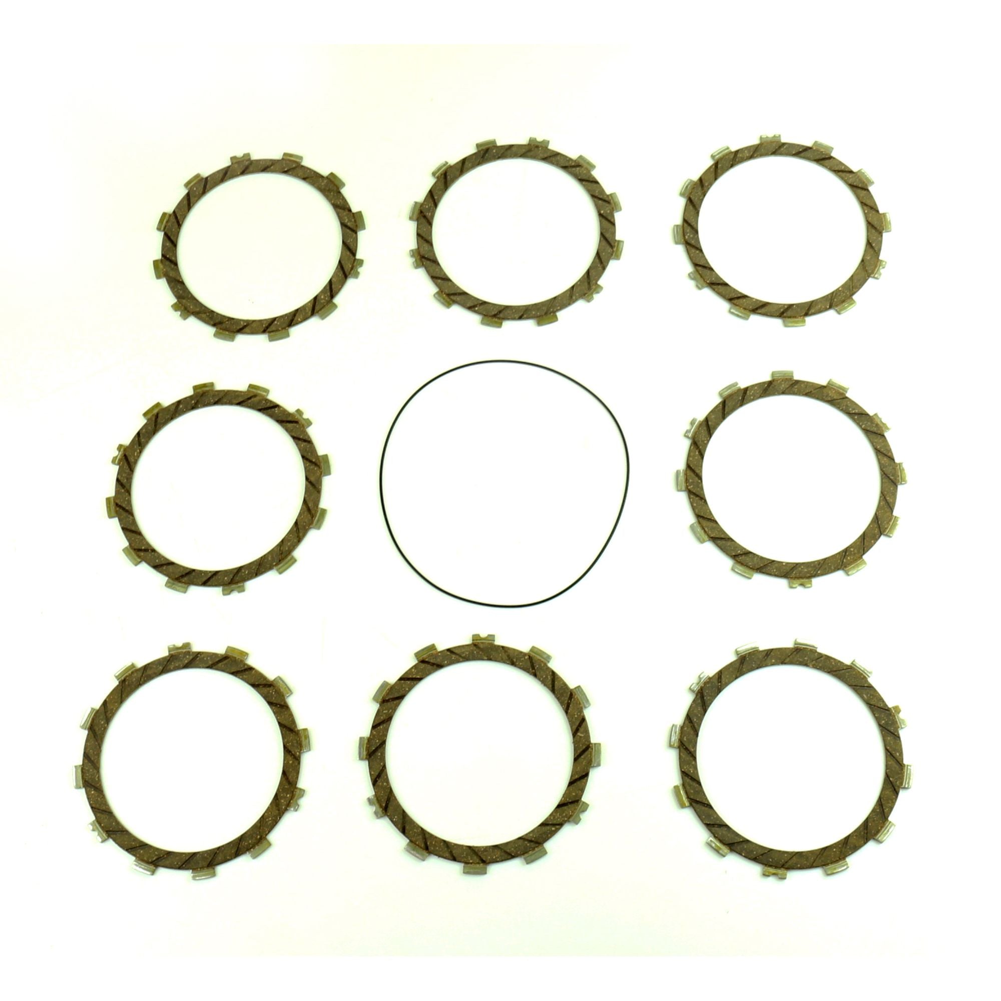 Friction Plates Kit with Clutch Cover Gasket-0