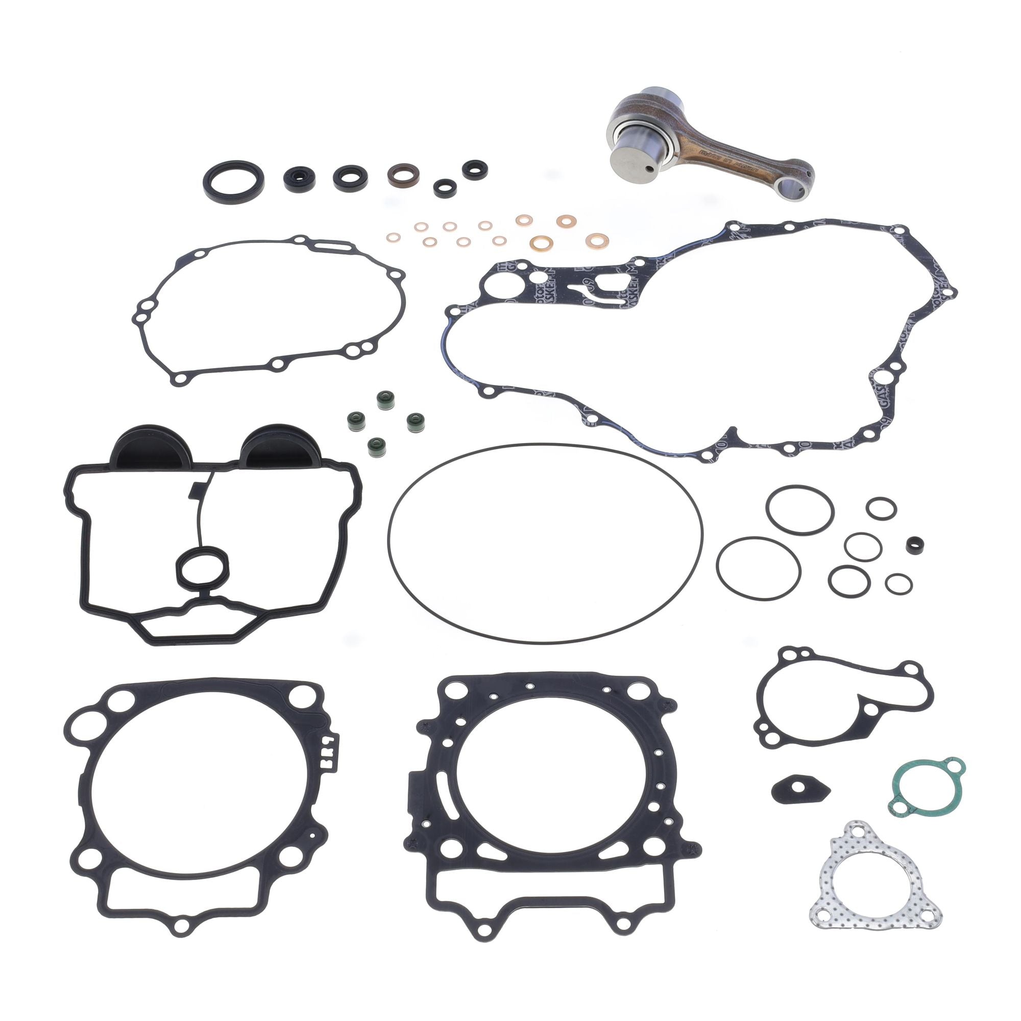 Connecting rod kit with engine gasket kit-0
