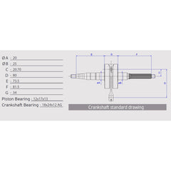 Crankshaft, Pin Ø 12 mm-1