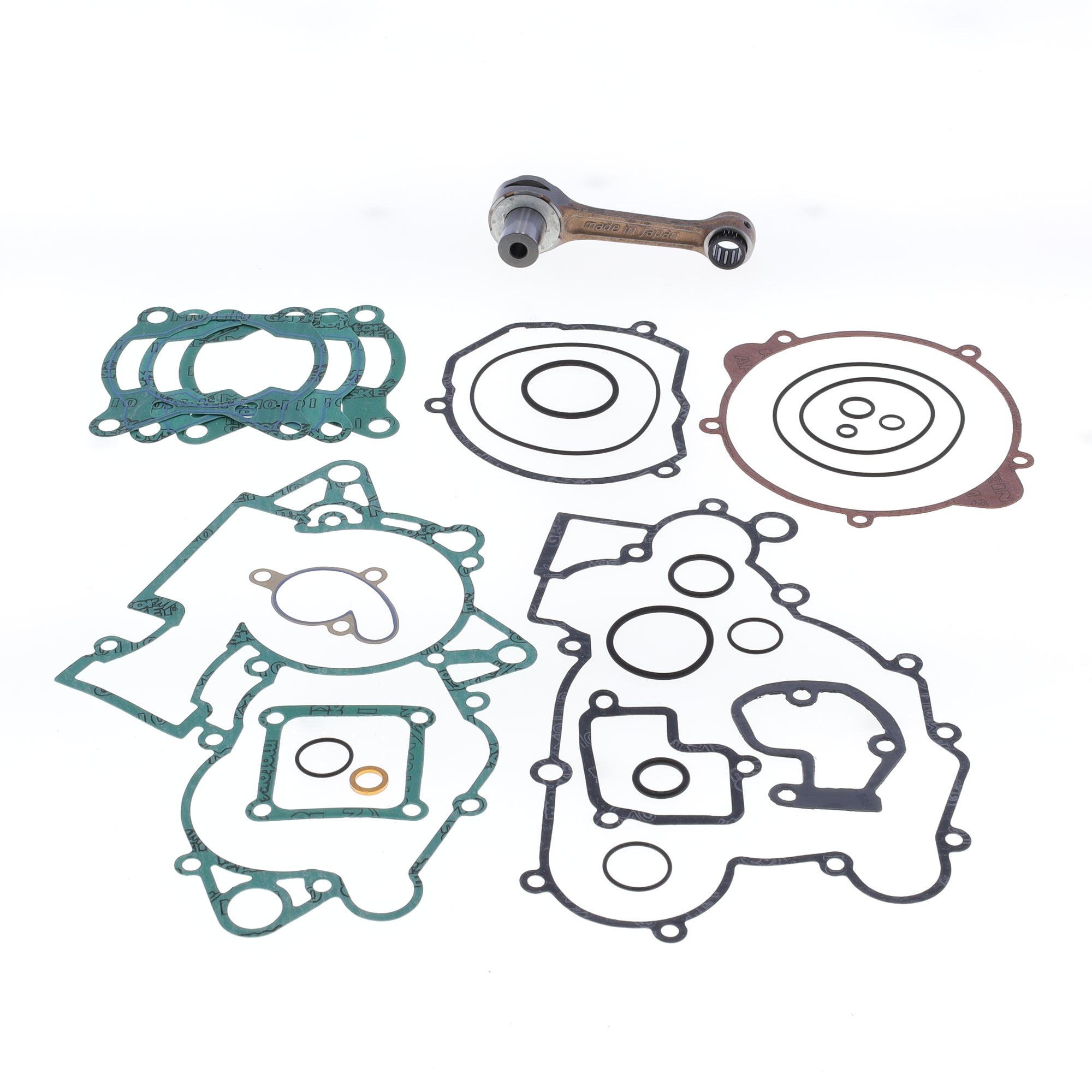 Connecting rod kit with engine gasket kit-0