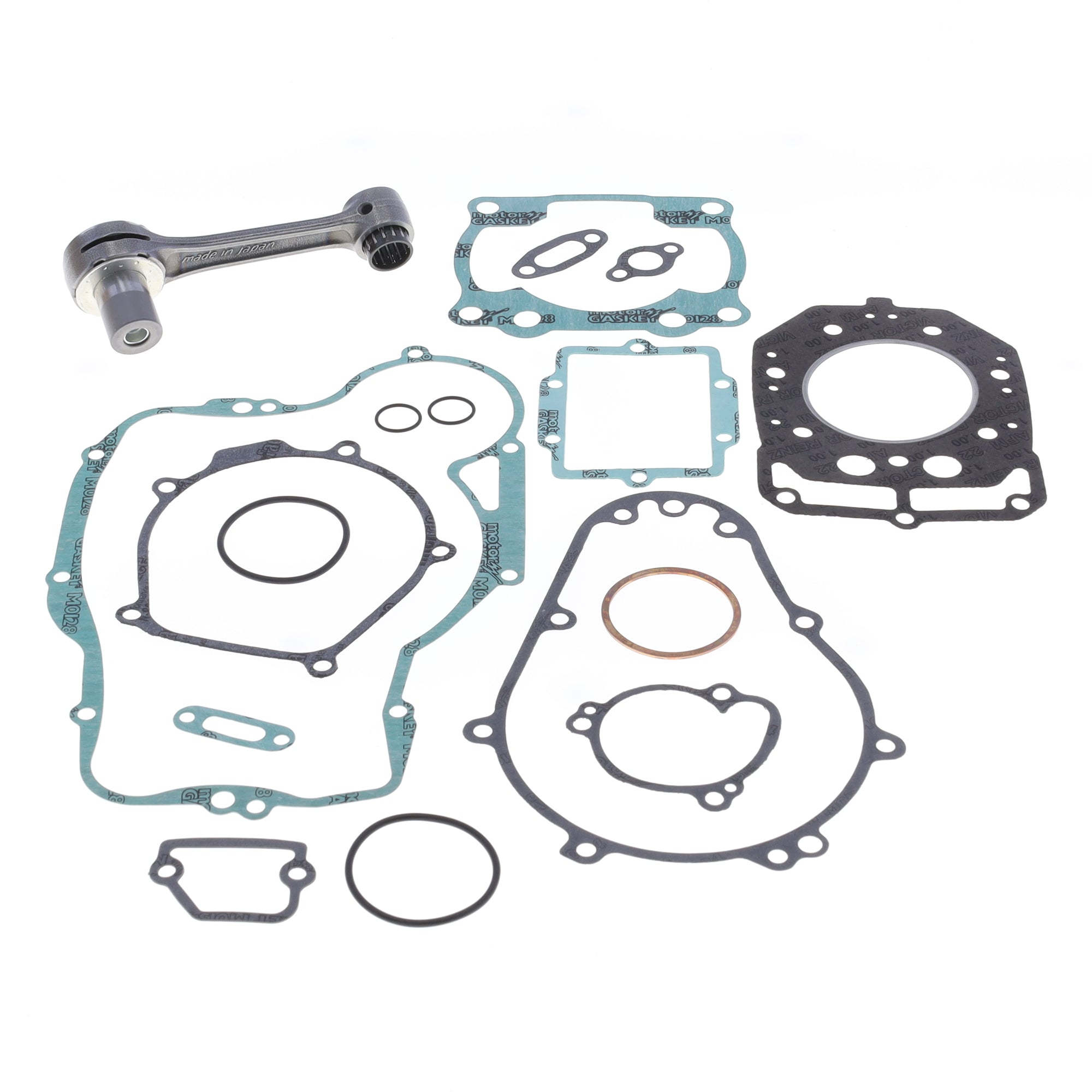 Connecting rod kit with engine gasket kit-0