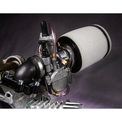 Oval Air Filter for motorbikes, Flange inside diameter 50 mm-3